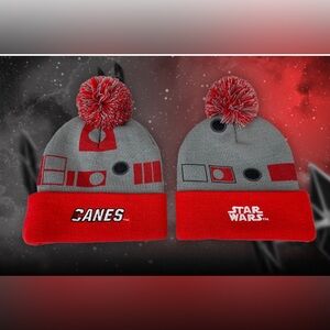 NHL Carolina Hurricanes x Star Wars Pom Pom Beanie Winter Hat Collectible Item